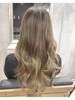 レイドバック(LAID BACK)&nbsp;ミルクティーカラー☆ロングレイヤー