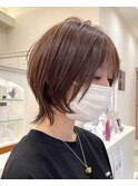 30代40代50代ヘアスタイル/ショートボブ