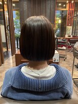 ヘアーアンドスパ フェリーチェ ミチ 野田屋町店(HAIR&SPA felice MICHI) 【feliceMICHI 豊田希美】切りっぱなしボブ