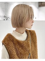 ヨーク(YOKE)&nbsp;【YOKE】ミルクティーベージュグレージュケアブリーチカラー