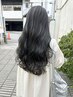 【リピーターおすすめ】カット+透明感ケアカラー+コーティングTr　￥9500