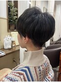 《見附　今町》ボーイッシュ　ゆるパーマ&カラー