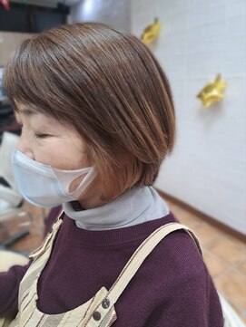ルナ 大船店(LUNA) イヤリングカラー/白髪ぼかし/ハイライト/艶髪