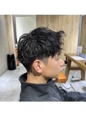 アップバングショート