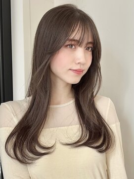 ローネス ギンザ(LONESS ginza) 透明感たっぷり色素薄めカラー/ふわっと柔らかいレイヤーカット