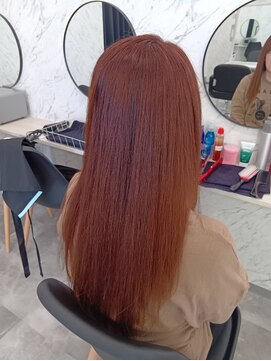 リアンカラー カスミ我孫子寿店(lien color) #明るいピンクブラウン#白髪染め#水素カラー#リアンカラー