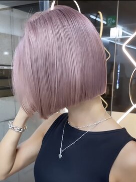 ラキング ギンザ トウキョウ(LAKING GINZA) くびれヘア/アプリコットオレンジ/夏/ハイライトカラー[銀座駅]