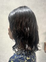 エンクス(enx)&nbsp;ミディアムヘア/暗めカラー/グランマッシュ/鶴ヶ峰YS92