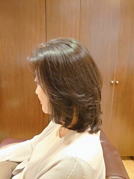 センス 洗足店 セミロングレイヤーカット