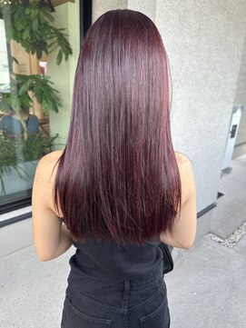 メリル(Melil) ワインレッド/ダブルカラー