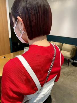 ヘアーブレイス(hair brace) 千葉駅/着物ヘア/大人ガーリー/ダークアッシュ/似合わせカット