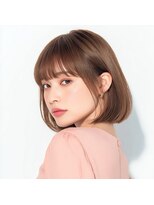 アンサ 長岡天神店(ANSA)&nbsp;耳掛けボブ×顔周りレイヤー【旬の垢抜け】