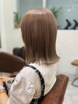 オーセンヘア(AUTHEN.HAIR)&nbsp;ハイトーンピンクミルクティーベージュ【仙台】
