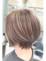 ヘアースタジオ ジェイワン(hair studio J ONE) 30代40代50代/大人ショートボブ/くびれ/白髪ぼかし/白髪染め
