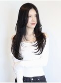 縮毛矯正と高めのレイヤーカットで動きたっぷり♪【中嶋翔也】