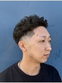 ピンパーマ　ローフェード