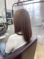 キセイ イオンモール新利府北館店(KISEI) 可愛い人気色♪ブリーチ×まろやかミルクティーブラウン20代30代