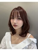 伸ばしてて雰囲気変えたい方におすすめミディアムレイヤー!