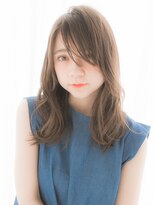 リリアン 青山(relian) ミルクティーグレーで透明感カラー☆