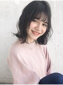 シースルーバングでこなれ感UP！