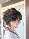 結婚式お呼ばれヘア