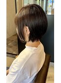【The C 涼】お客様スタイル☆コンパクトショートボブ