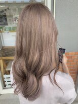 ヘアデザイン ディクト(hair design D.c.t) ブリーチ必須！ピンクベージュ