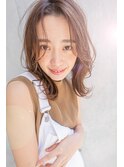 sungoose　ショートボブニュアンスカラーセンターパート