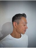 大人のサーファーアップバングフェードカット【広尾、恵比寿】
