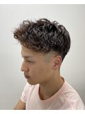 スパイラルパーマ