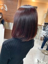 ブレス 小阪店(brace)&nbsp;ブリーチ無しピンクレッド☆