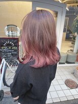 オプティマヘアー(Optima Hair)&nbsp;柔らかピンクグラデーション♪