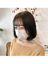 マウロア(MAULOA)&nbsp;“ 韓国ボブ　重めボブ　ワンカールボブ”中西英美子