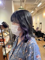 ラック 津田沼(LUCK)&nbsp;LUCK パープルイヤリングカラー