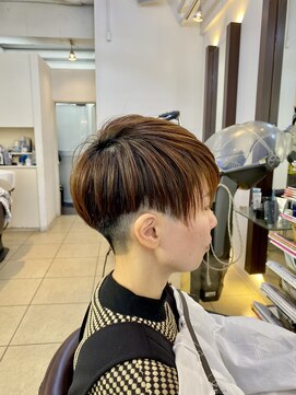 ヘアアーク(HAIR arc) ツーブロックハンサムショート#京成津田沼#奏の杜#京成大久保