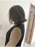 コントラストバレイヤージュボブ
