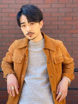 ガーデン オオタカノモリ(garden otakanomori) メンズシンプル黒髪/ツーブロック/黒髪ショート