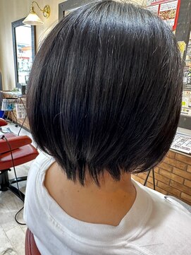 ヘアスタジオブービー 小顔カット/大人ショート