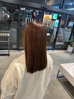 ヘアアンドメイク アース 聖蹟桜ヶ丘店(HAIR&MAKE EARTH) 艶ウォームブラウン