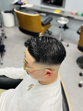 アイコン ブルー メンズ(I-CON #blue MEN'S) クラシックサイドパート