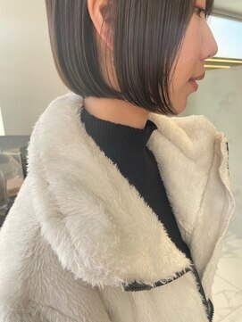 ガリカ 大名(Gallica) 【恒吉佐央理】大人かわいいぱっつんボブ/ぷつっとボブ<博多>