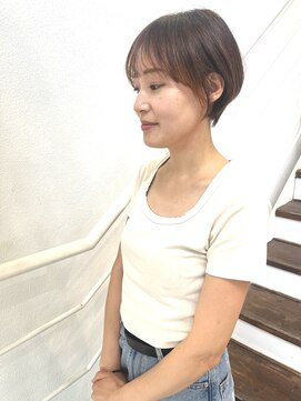 ロジヘア(Logi Hair) 【ショート・ボブ特化サロン]のマッシュショート