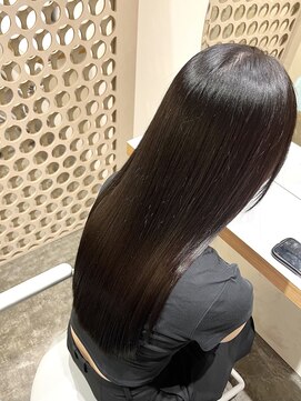 ヌー 栄(nuu) 艶カラー×髪質改善トリートメント