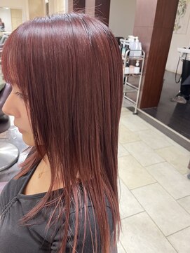 インセンス 用賀店(insence) ボルトルビー/赤味カラー/暖色/ブリーチなし