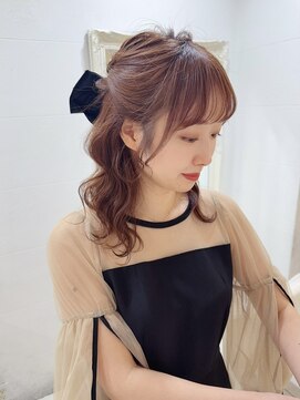 ノアズアーク 心斎橋(Noah's Ark) お呼ばれヘア♪ハーフアップ◎