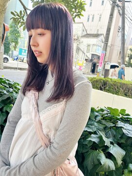 フルールデリズ(fleur de lis) purple hair