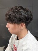 ツイストスパイラルパーママッシュメンズ波巻きスパイラルパーマ