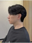 ニュアンスパーマ波巻きパーマスパイラルパーマダウンパーマ黒髪