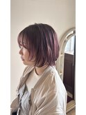 透明感春ピンク×ダメージレスカラー