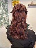 お任せハーフアップ